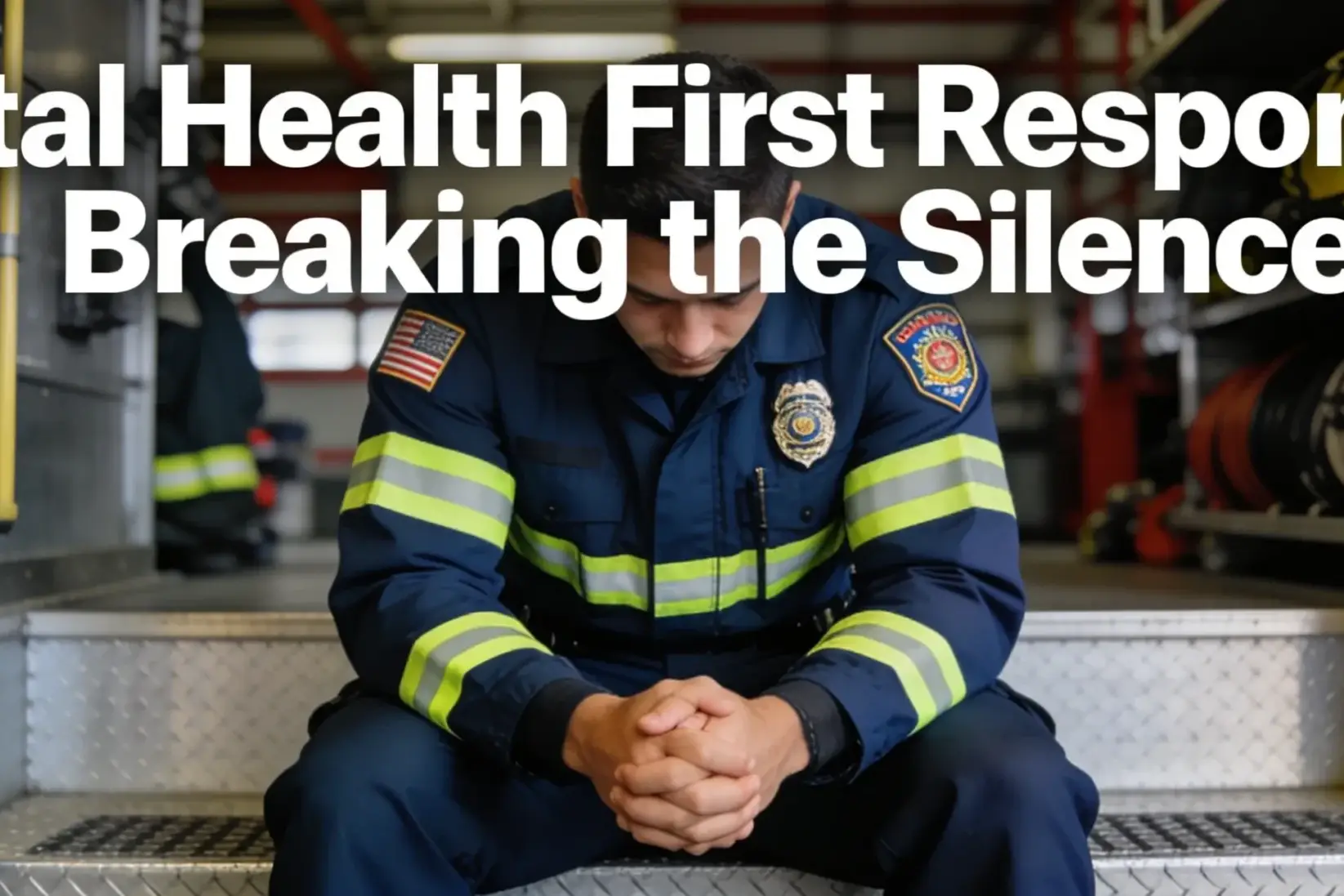 First responders face a cultural barrier where seeking help is viewed as a sign